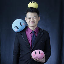 Person with Dango Plushies